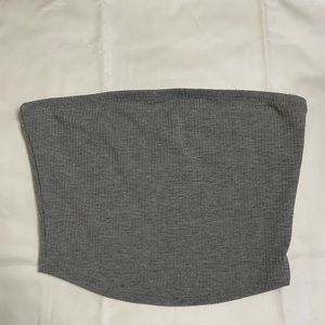 Grey tube top